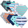 New Baby Boys Bandana Bibs