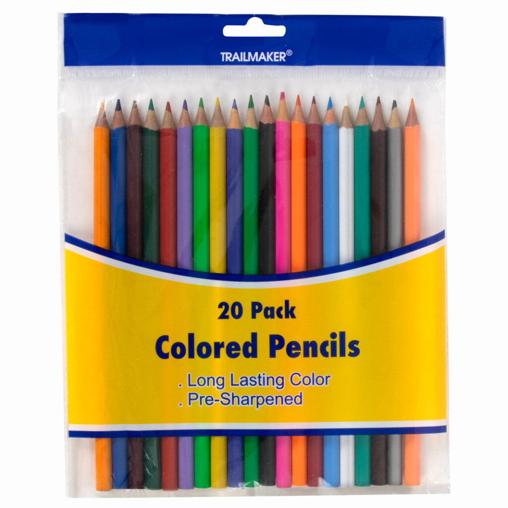 20-Pack Coloured Pencils