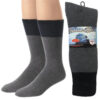 Adult Diabetic Solid Rib Socks