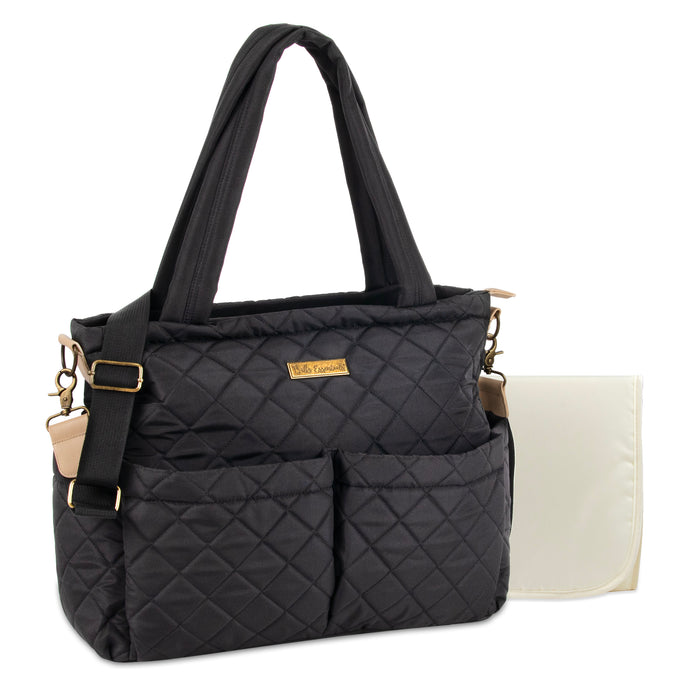 Quilted Diaper Tote Bag