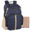 Beautiful Two Tone Backpack Diaper Bag