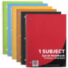 70 Sheets 1 Subject Spiral Bound Notebook