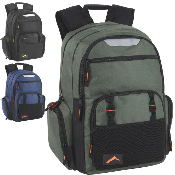 18-Inch Reflective Multipurpose Backpack