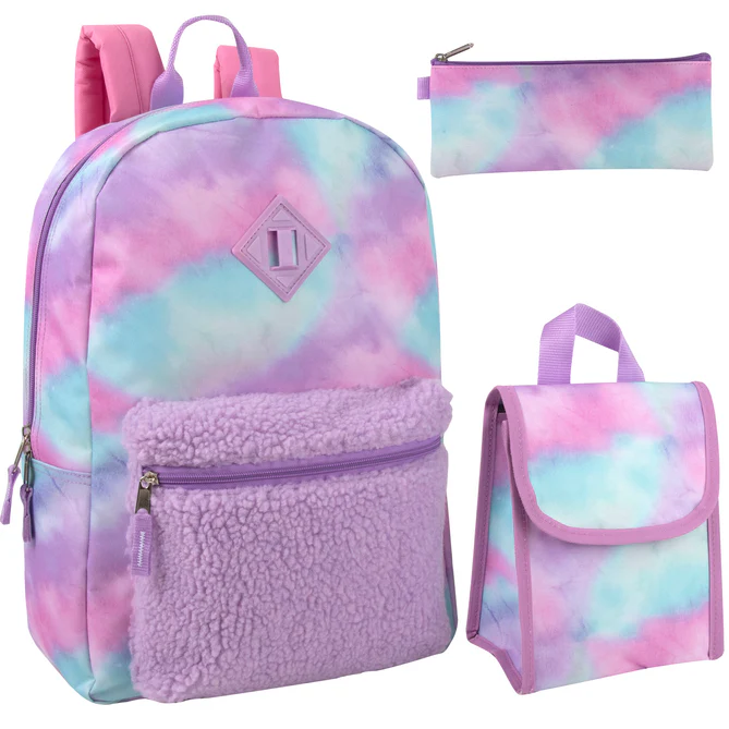 3-in-1 Beautiful Purple Colour Bag