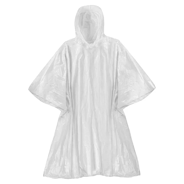 Clear Disposable Rain Ponchos