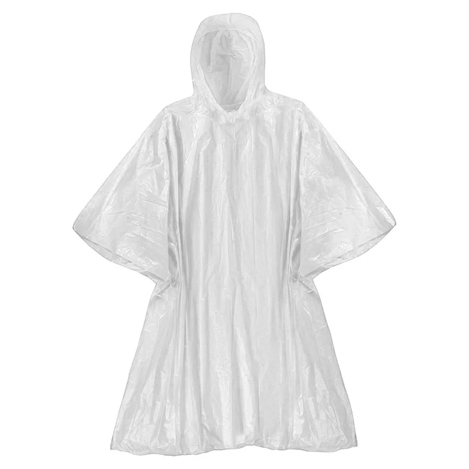 Clear Disposable Rain Ponchos