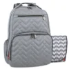 Grey Fisher-Price Luxury Diaper Backpack
