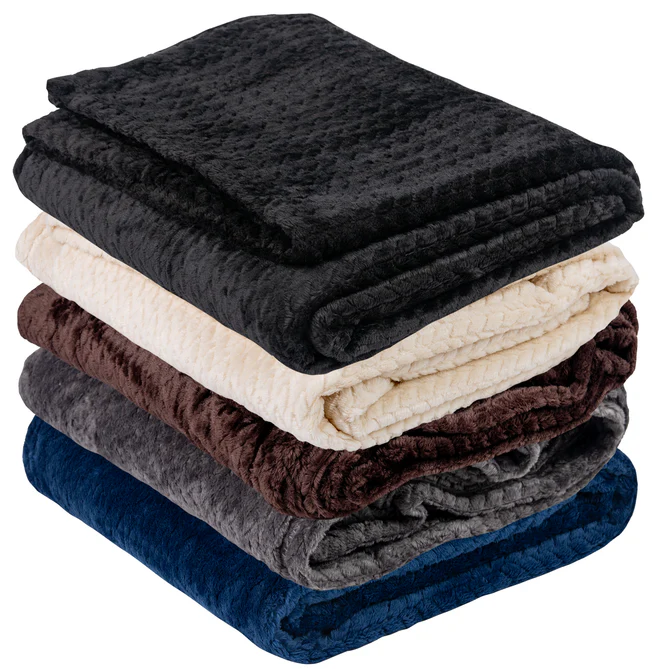 Soft Fleece Waffle Blanket