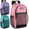 18-Inch Multipocket Girls Reflective Backpack