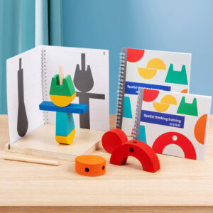 3D projection space building block shadow pairing for children's puzzle and early education assembly toys