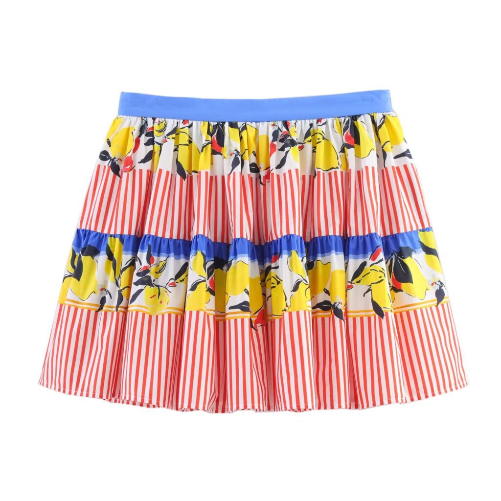 Women's Printed Short Skirt