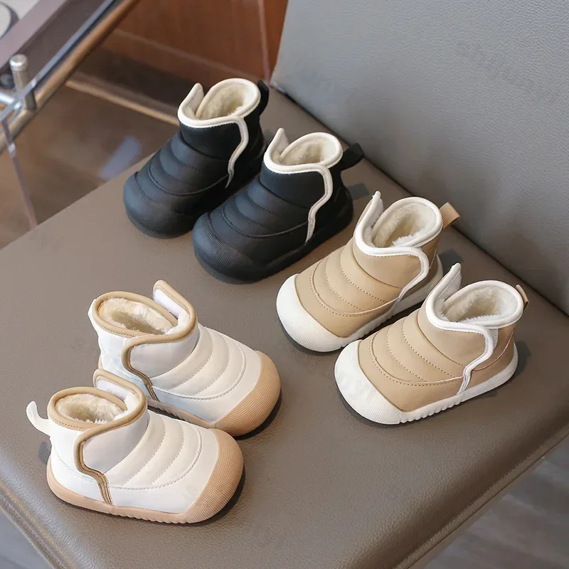 Autumn winter children's snow boots