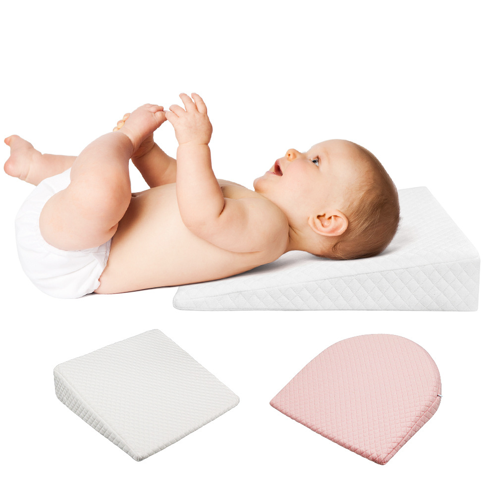 Anti spitting washable cotton baby pillow