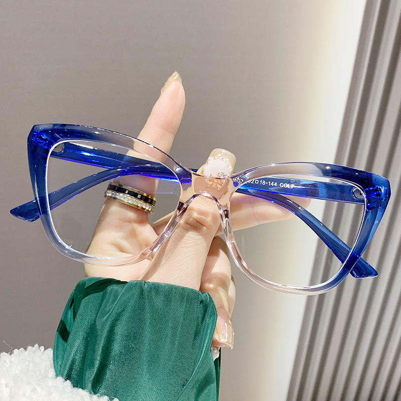 Color Blocking Anti Blue Light Glasses