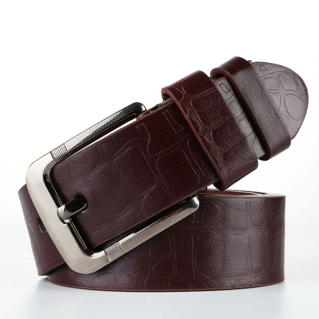 Men's needle buckle belt