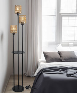 3-Light Tall Floor Lamp