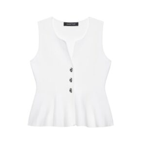 Women's V-neck Sleeveless Top