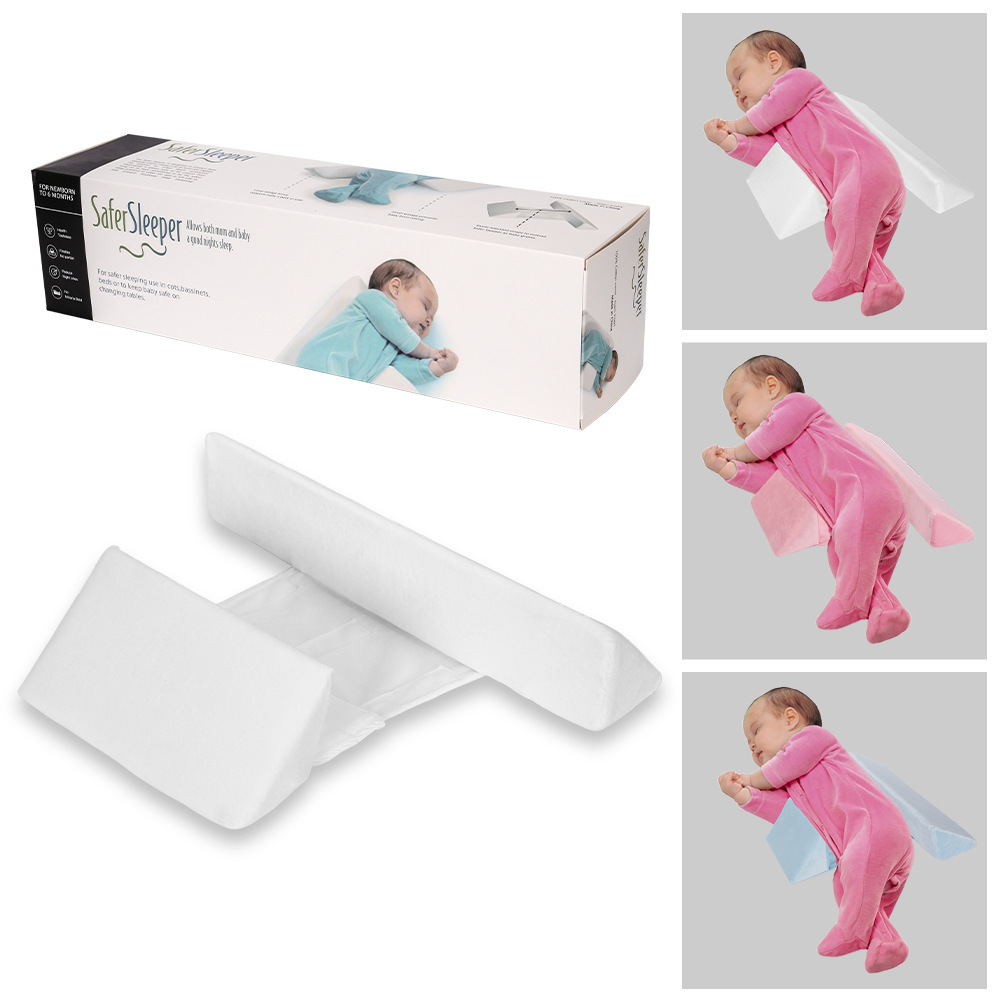 Baby side anti head deviation baby pillow