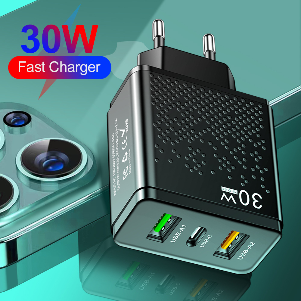 Multiple Ports Type-C Phone Charger