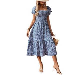 Women's Floral Beach Dress