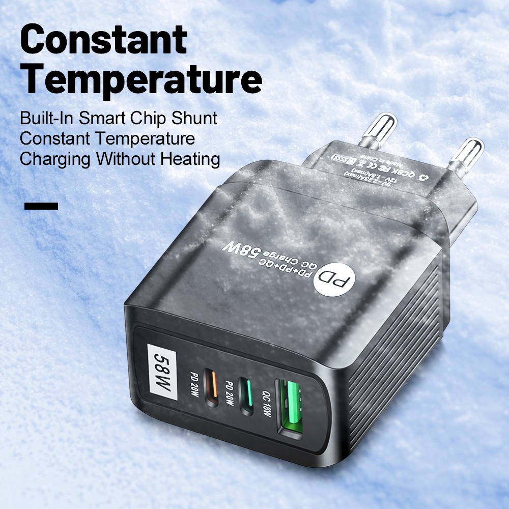 Luminous 58W Dual Fast Charger