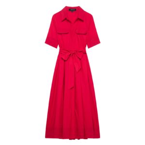 Single-Breasted Women's Long Dress