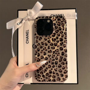 Brown Leopard Pattern iphone Case