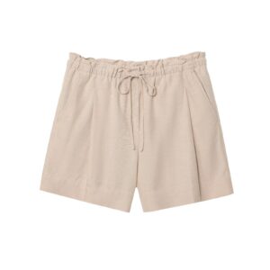Elastic Waist Solid Colour Women's Casual Shorts