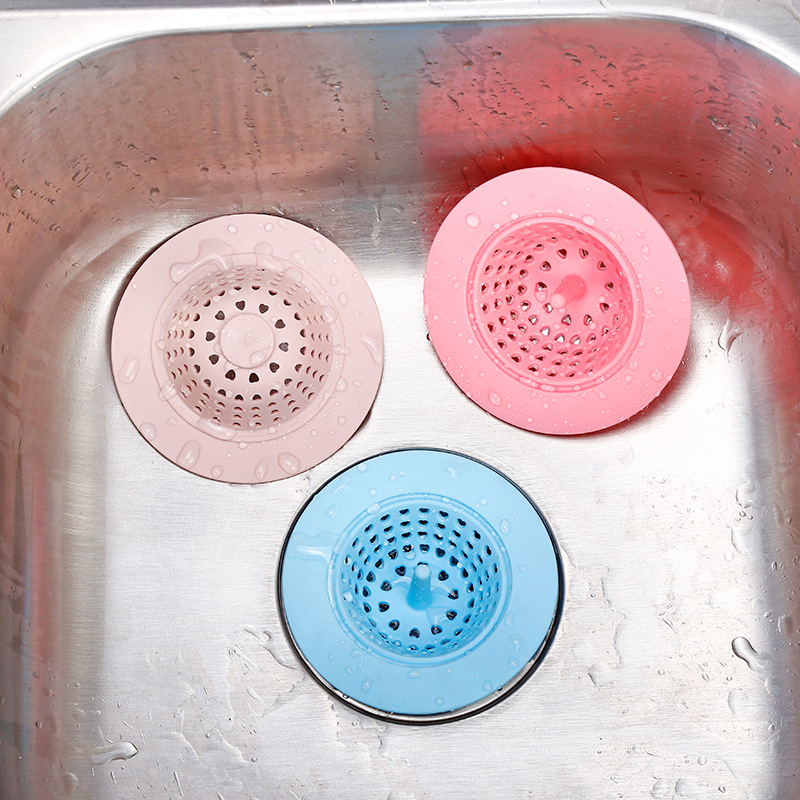 Anti-clogging sink filter