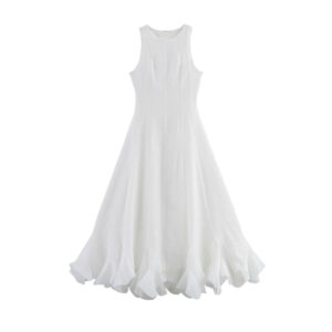 Round Neck Sleeveless Dress