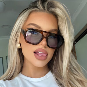 Double beam sunglasses