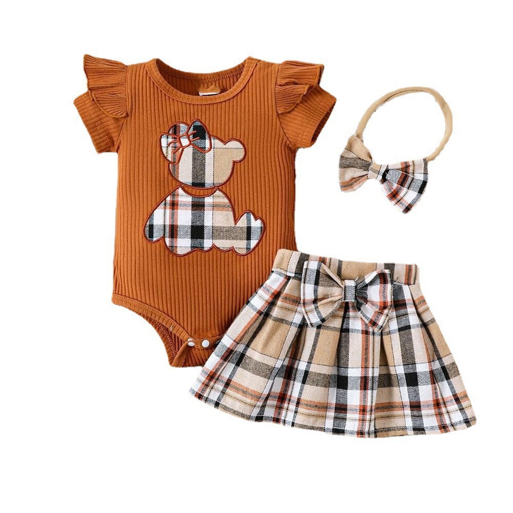 Baby Girl Embroidery Summer Clothes