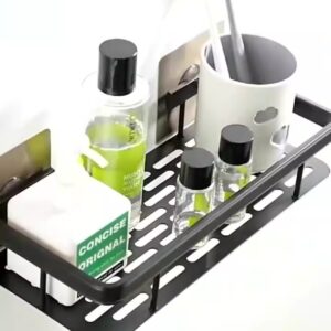 Aluminum Bathroom Storage Shelf