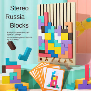children's Tetris block puzzle
