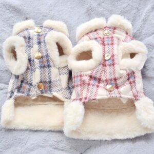 Fluffy Vest Pet Clothing