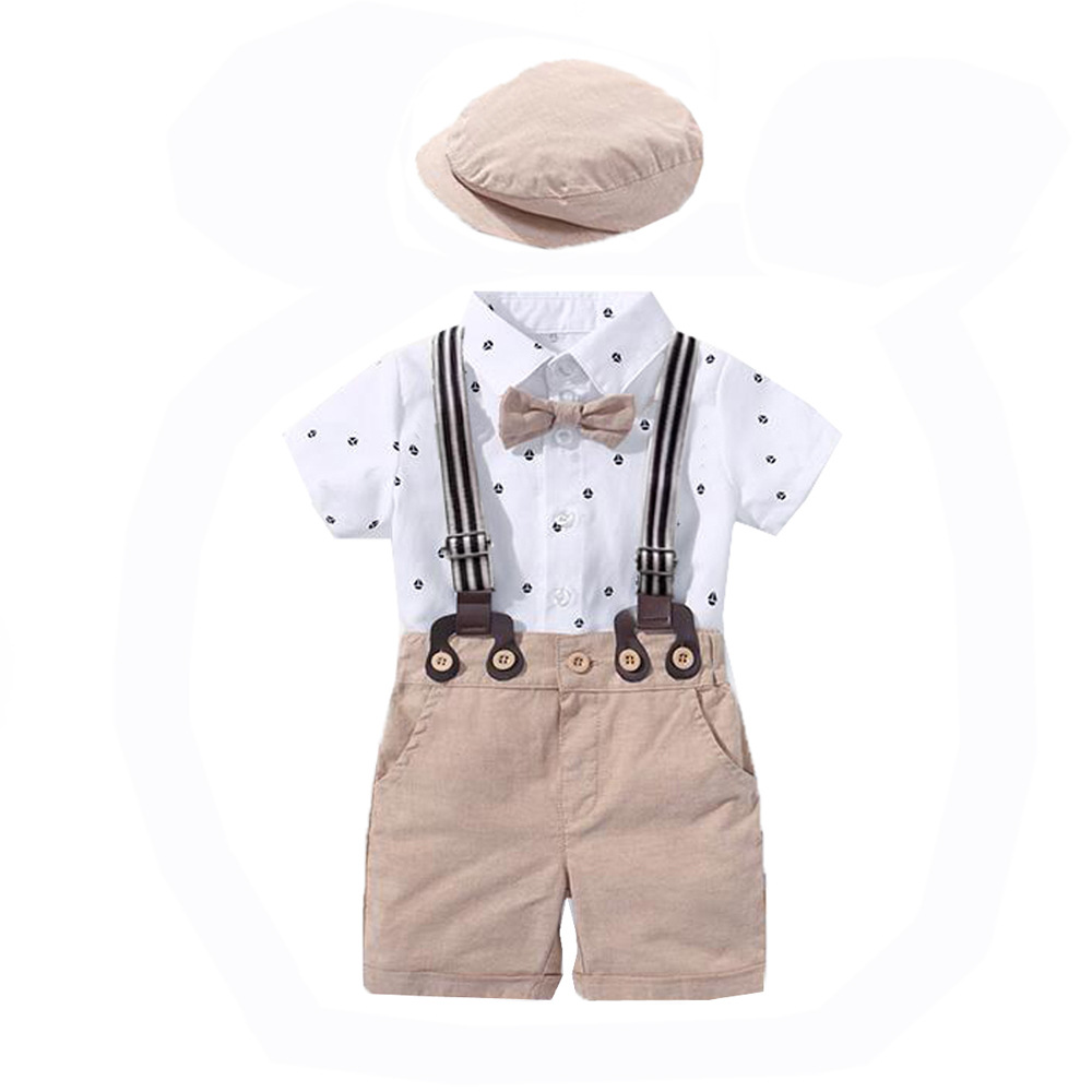 Baby Boy Summer Printed Romper
