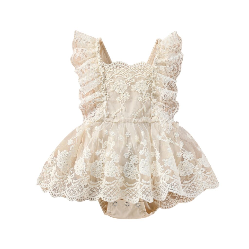 Lace Baby Jumpsuit