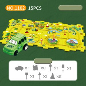 Children's Car Track Puzzle