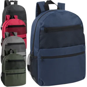 17-Inch Double Front Pocket Backpack