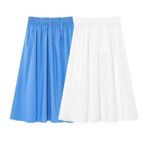 Women's Elastic Waist Casual Skirt