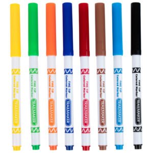8-pack Fine Tip Markers