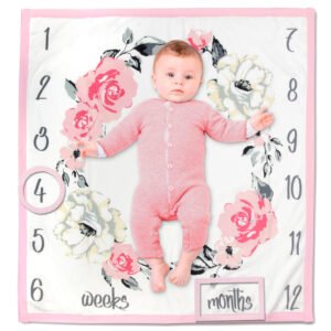 Adorable Pink floral Blanket