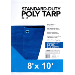 Standard-Duty Durable Poly Tarp