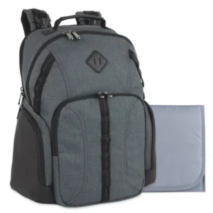 Two-Tone Luxury Diaper Backpack