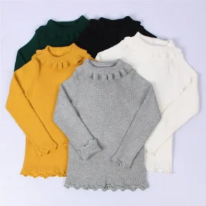 Knitted Turtleneck Children's Sweater