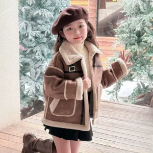 Girls' Stylish Winter Coat