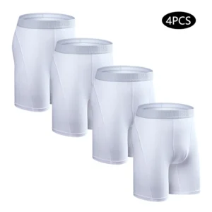 4PCS Men’s Long-Leg Underpants