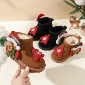 Kids Short Christmas Boots