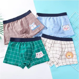 Boys’ Cotton Cartoon Boxers