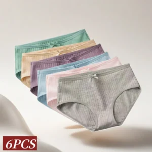 6-Pack Women’s Cotton Panties
